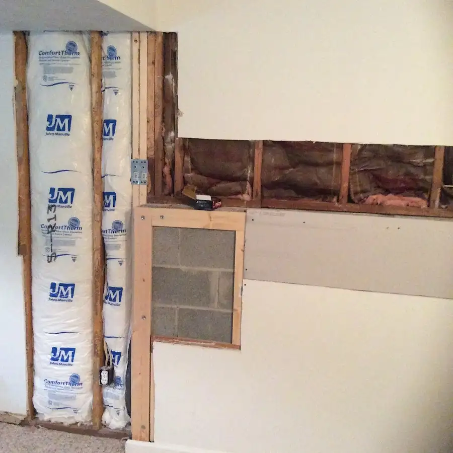 Wall insulation replacement during Structural Drying in Indian Wells